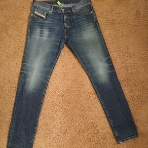 Diesel Men's Dark Blue Skinny Jeans